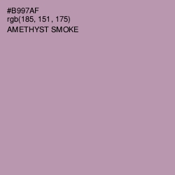 #B997AF - Amethyst Smoke Color Image